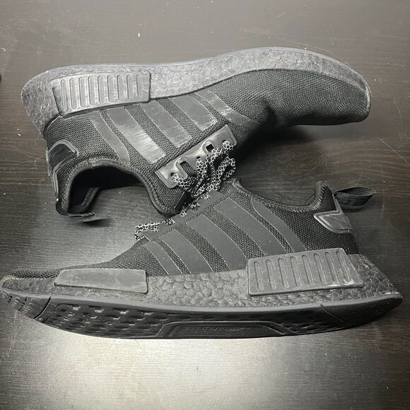Adidas NMD R1 Boost Triple Black Men\'s Running Shoes Size 10 APE 779001 main image 6